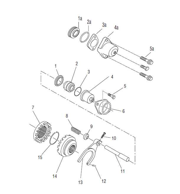 Differential Lock Shifting Parts