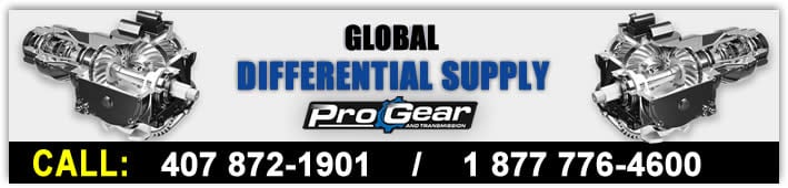 Global Differential Supply powered by ProGear and transmission. Call today 877-776-4600